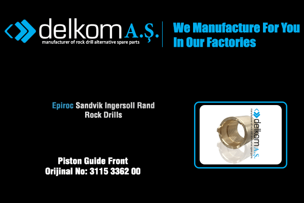 Guide avant de piston