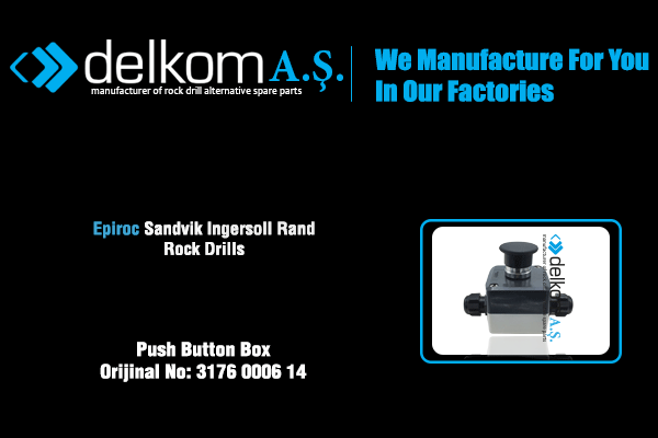 Bouton Rock Drill Spare Parts