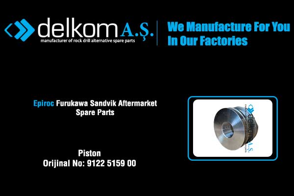 Piston Rock Drill Spare Parts