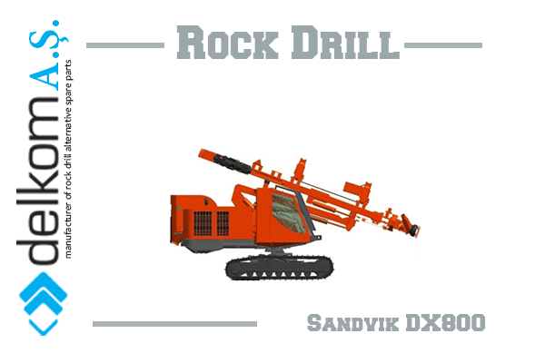 Запасные части для станков Sandvik, запасные части для дрифтеров Sandvik HL, запасные части для буровых установок Sandvik