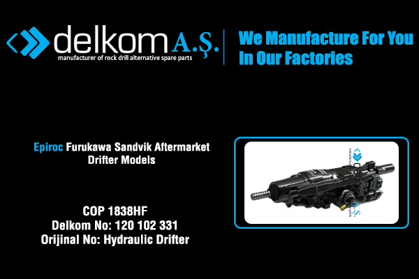 COP 1838HF Rock Drill Spare Parts