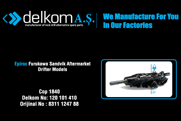 COP 1840 Rock Drill Spare Parts