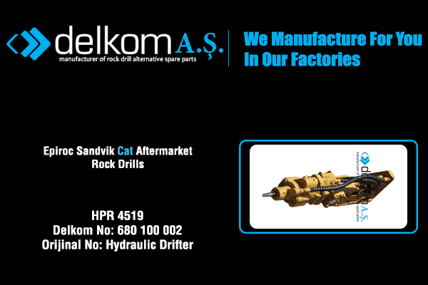 HPR 4519 Rock Drill Spare Parts