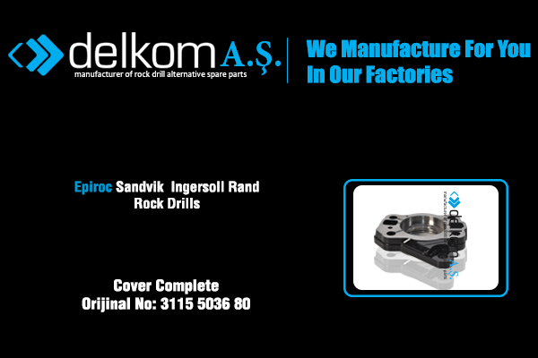 Rotasyon Ön Kapağı Komple Rock Drill Spare Parts