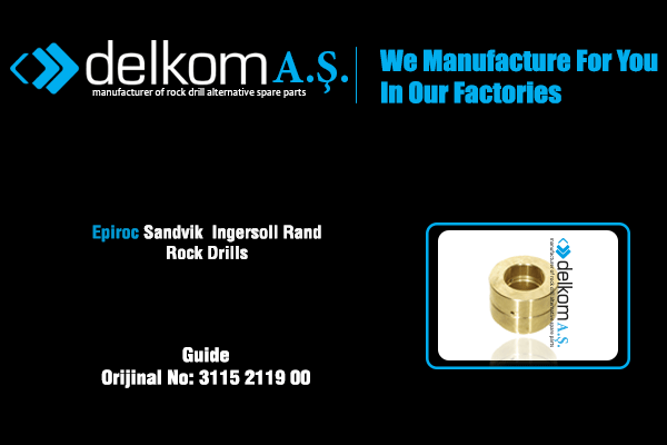 Şank Burcu Ön Rock Drill Spare Parts