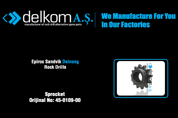 Baskı Redüktör Dişlisi Rock Drill Spare Parts