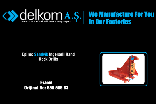 Robot Bağlantı Gövdesi Rock Drill Spare Parts