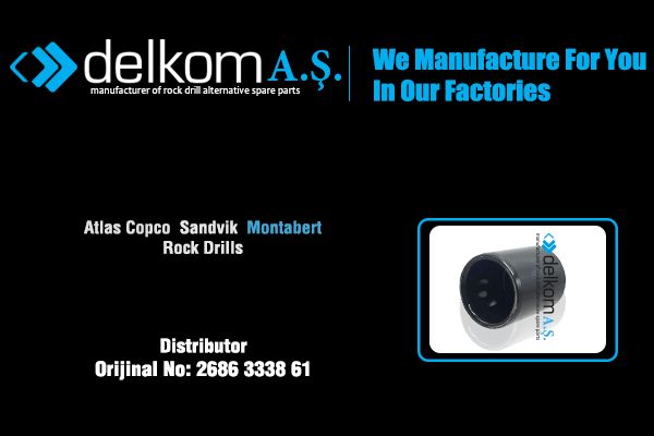 Piston Valfi Arka Rock Drill Spare Parts