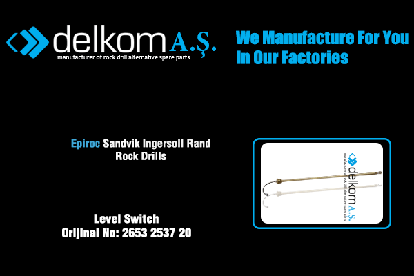 Hidrolik Yağ Seviye Şamandırası Rock Drill Spare Parts