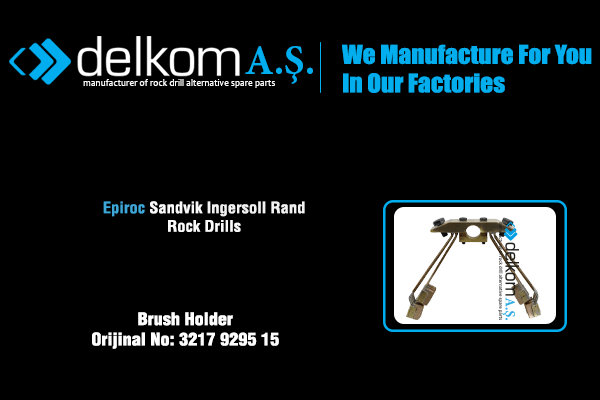 Kollektör Fırçası Komple Rock Drill Spare Parts