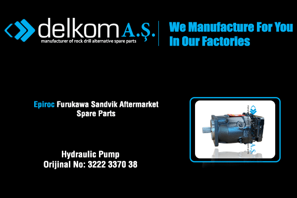 Pompa Rock Drill Spare Parts