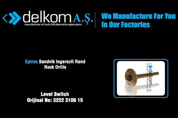 Hidrolik Yağ Seviye Sivici Rock Drill Spare Parts