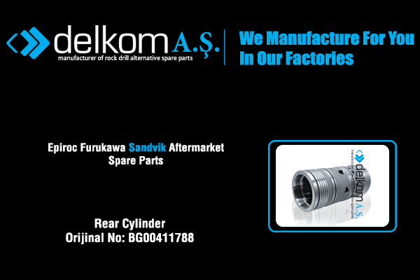 Arka Silindir Rock Drill Spare Parts