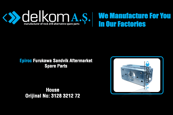 Çene Grubu Bağlantı Gövdesi Rock Drill Spare Parts