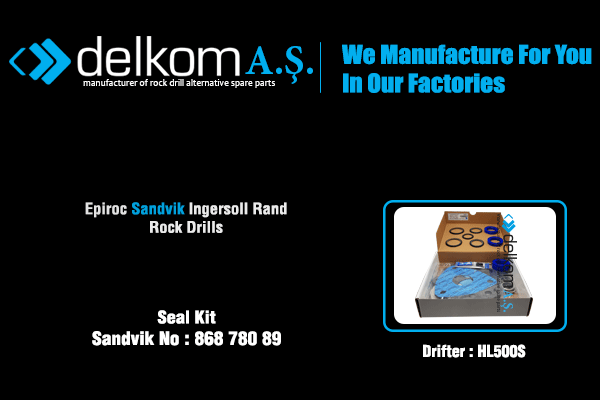 Tabanca Tamir Takımı HL500S Rock Drill Spare Parts