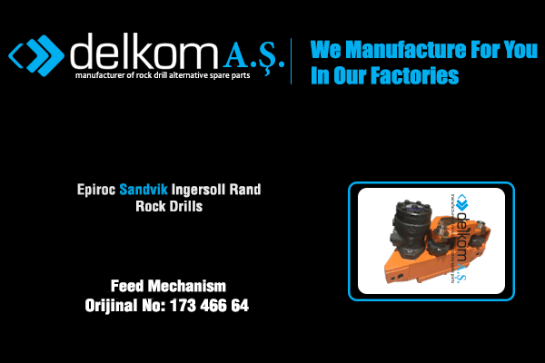 Baskı Redüktörü Komple Rock Drill Spare Parts