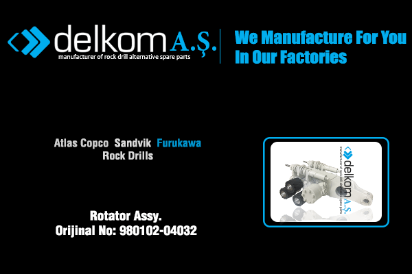 Robot Redüktörü Komple Rock Drill Spare Parts