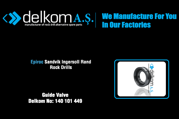 Piston Valf Yatağı Rock Drill Spare Parts