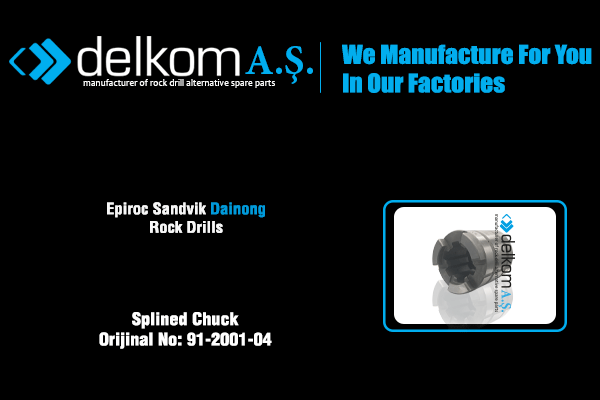 Şank Yatağı Rock Drill Spare Parts