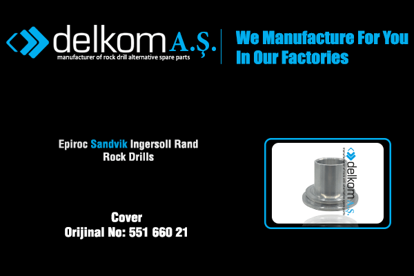 Boşaltma Valfi Kapağı Rock Drill Spare Parts