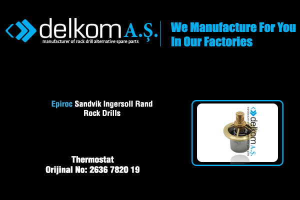 Termostat Rock Drill Spare Parts