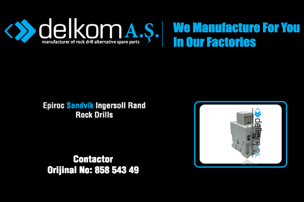 Kontaktör Rock Drill Spare Parts