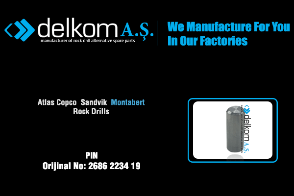 Tabanca Pimi Rock Drill Spare Parts