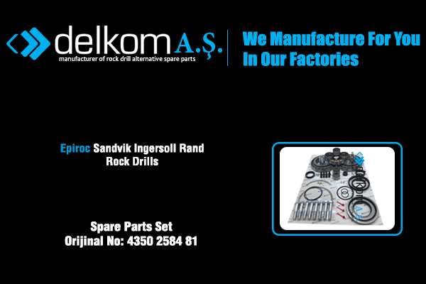 2000 Saatlik Bakim Seti Rock Drill Spare Parts