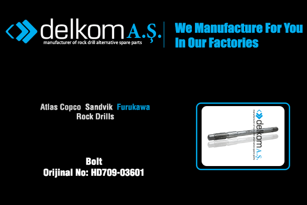 Ana Saplama Rock Drill Spare Parts