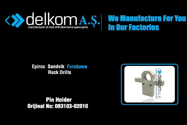 Zincir Dişlisi Pim Yatağı Rock Drill Spare Parts