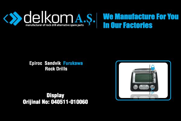 Ekran Rock Drill Spare Parts