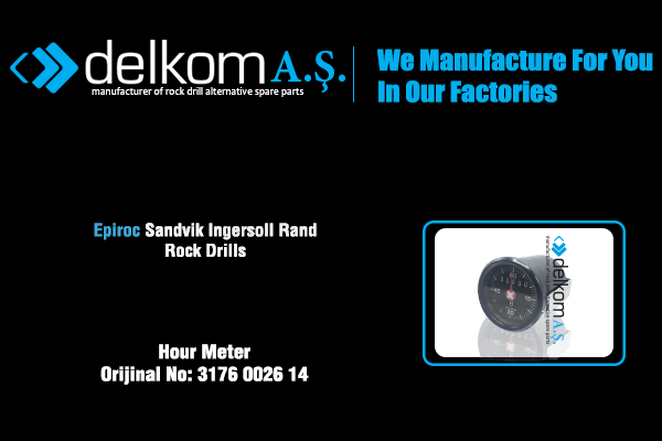 Zaman Sayacı Rock Drill Spare Parts