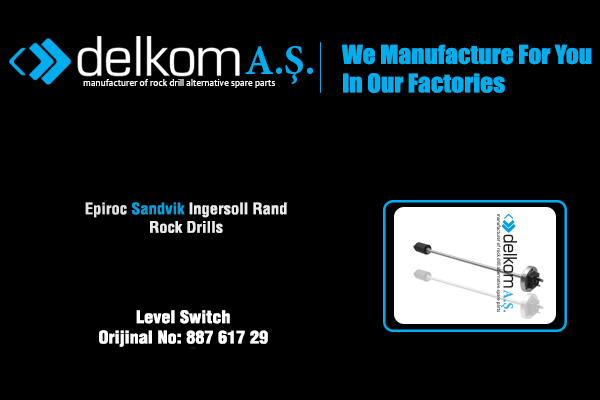 Şank Yağlama Depo Şamandırası Rock Drill Spare Parts