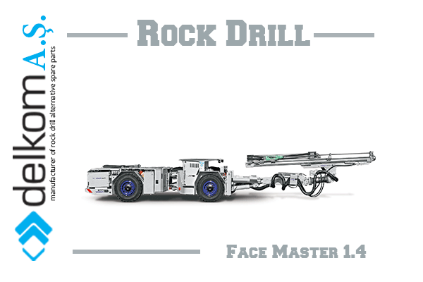 Mine Master machine spare, Mine Master Face Master 1.4 spare, Mine Master rock drill spare parts