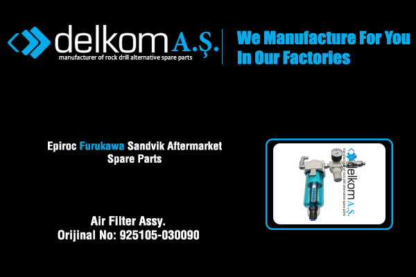 Air Filter Assy. Rock Drill Spare Parts