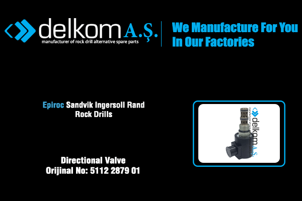 Directional Valve Rock Drill Spare Parts