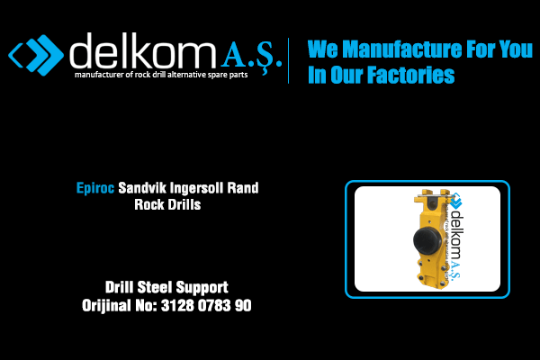 Drill Steel Support Rock Drill Spare Parts