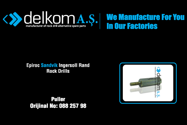 Puller Rock Drill Spare Parts